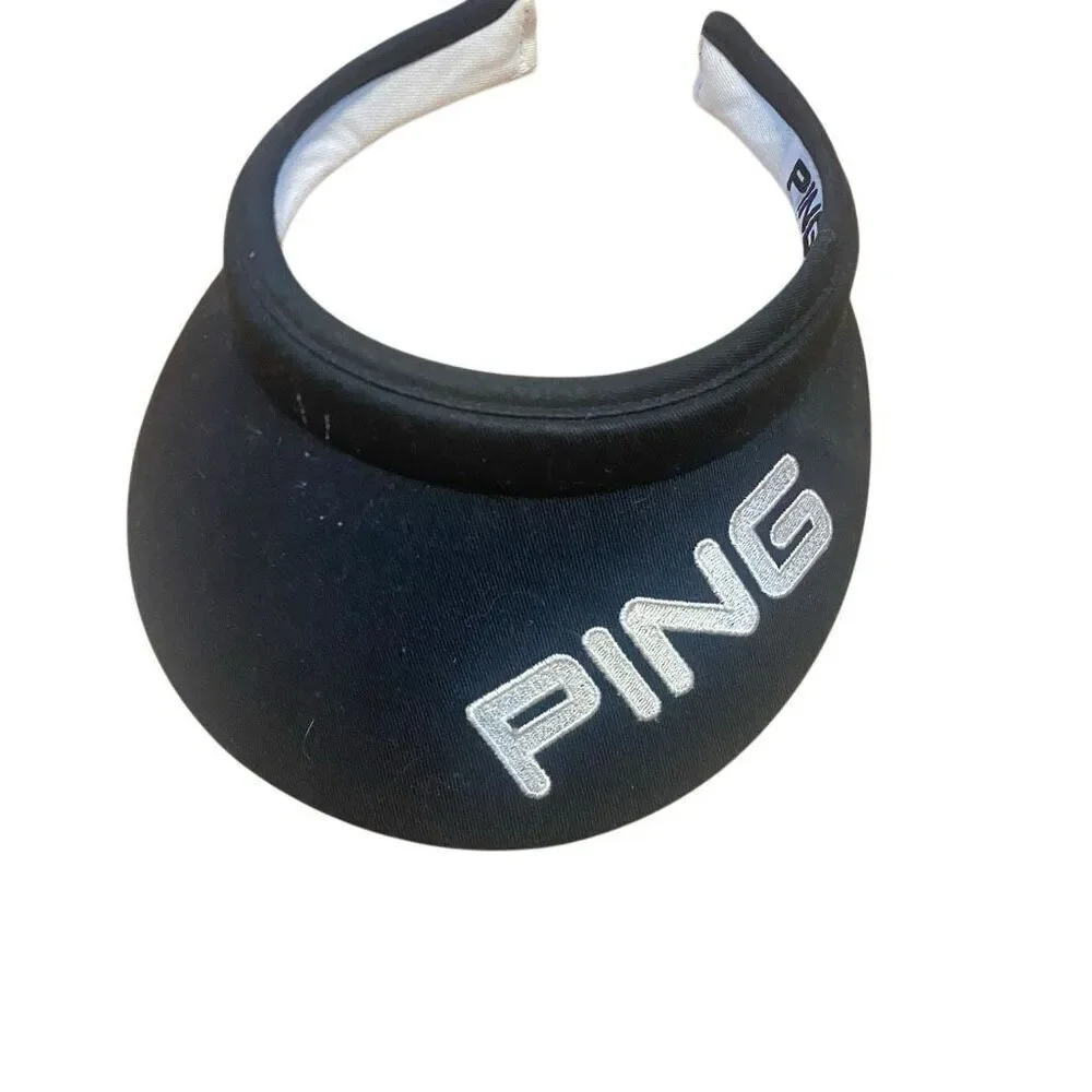 Ping made in the USA visor blue white